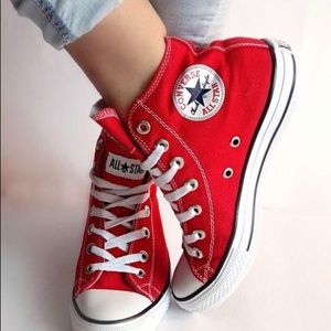 Red Chuck Taylor Converse